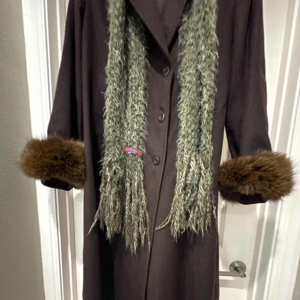 Jonathan Michael Size 14 Wool Double-Breasted Win… - image 3